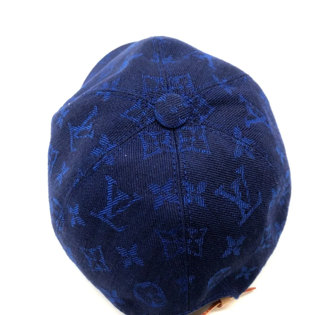 Casquette Louis Vuitton – Monogram Denim Bleu