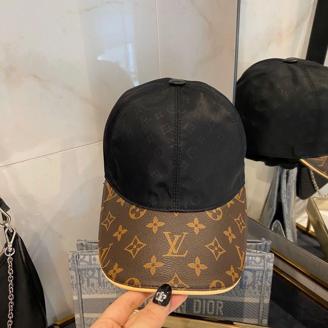 Casquette Monogramme Noir – Style Louis Vuitton