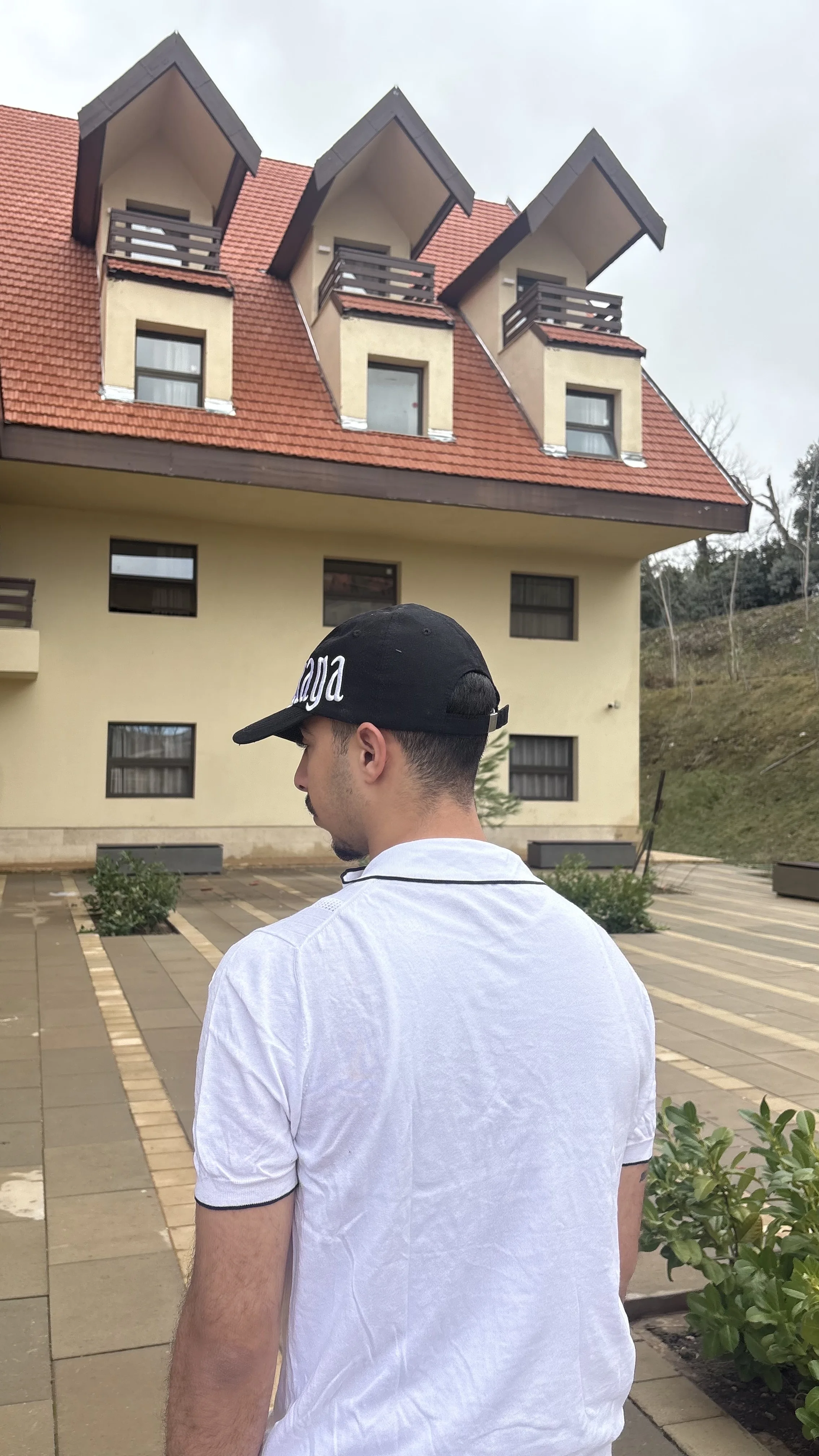 Balenciaga Curved Logo Hat