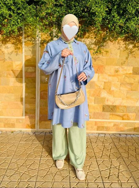 طقم ملكي – ثوب لُولان ناعم وأنيق