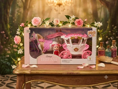 عربة الأميرات السحرية