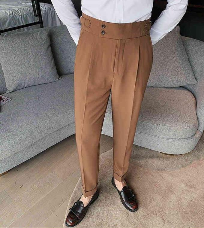 スーツ CULLNI/ Slim Flare Pintuck Gurkha Pants スーツ CULLNI/ Slim Flare Pintuck Gurkha Pants Men's Gurkha
