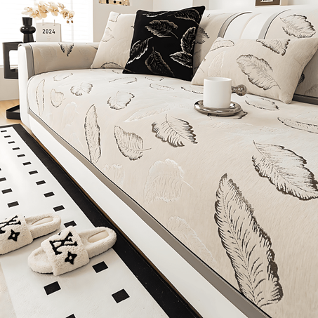 طقم بياضات ورق شجر