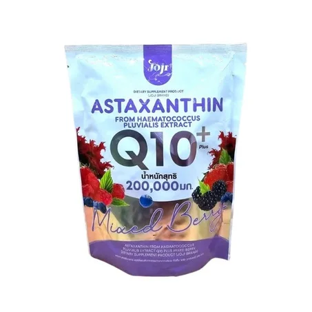 🫐 Joji Astaxanthin Q10 Mixed Berry – مكمل غذائي لمكافحة التجاعيد وتجديد البشرة