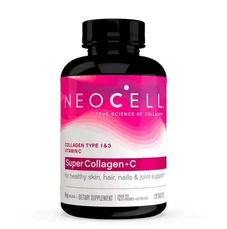 كبسولات NeoCell Super Collagen +C – لدعم البشرة والشعر والأظافر والمفاصل
