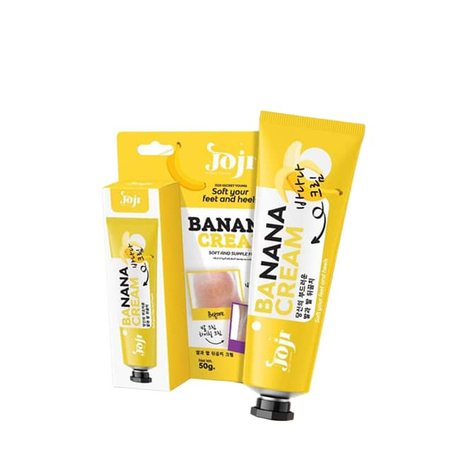 🌟 ودّعي تشققات الكعبين والقدمين👣 مع كريم Joji Banana Cream 🍌✨