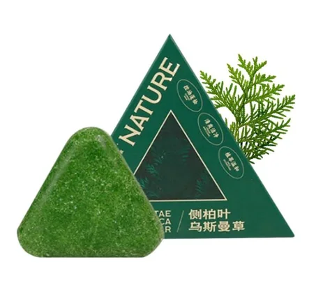 💚 صابونة Seven Green العشبية الأصلية لتقوية ومنع تساقط الشعر 💚