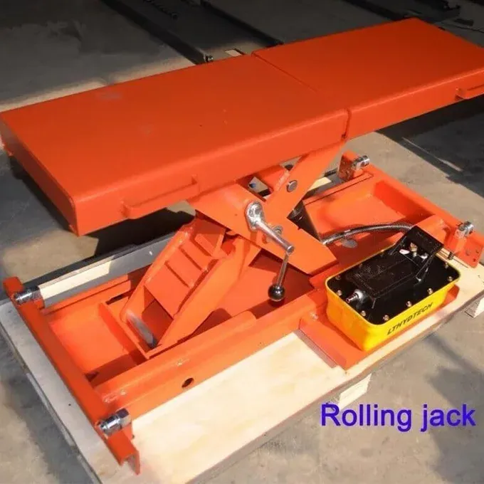 KATOOL Rolling Jack Bridge Jack for KT-4H110/4H850 Four Post Lifts with 5000Lbs Lifting Capacity