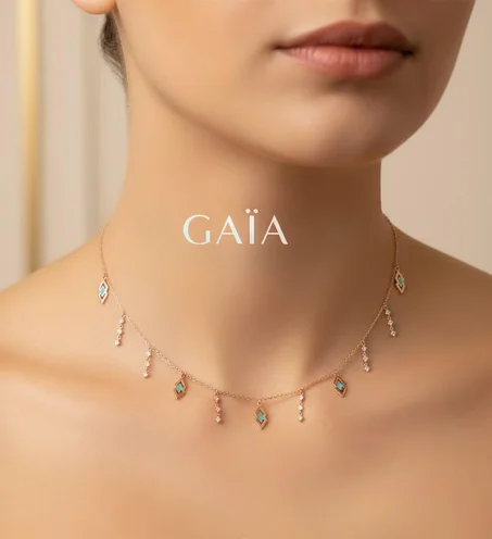 Choker "Éclat d'Orient"