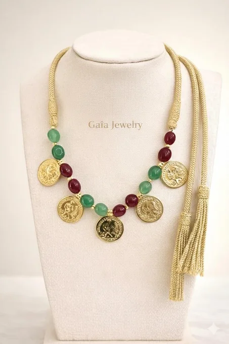 Collier Era Rouge Vert