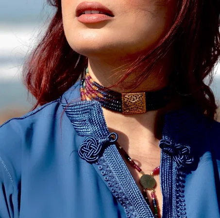 Choker Multicolore Moulati