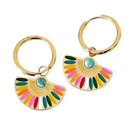 Boucles d'oreilles Flora