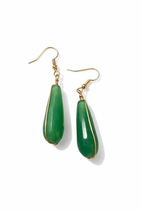 Boucles d'Oreilles "PERLA LUNA"