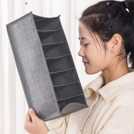 Boîte de rangement pantalon 7 compartiments