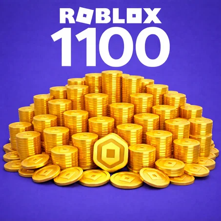 Top Up 1100 Robux + premium