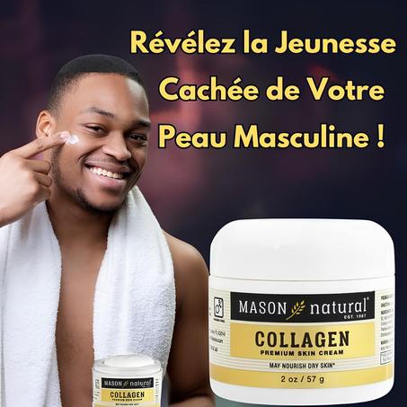 Crème au collagène anti âge pour hommes