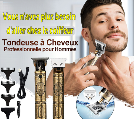 Tondeuse à Cheveux Professionnelle Sans Fil