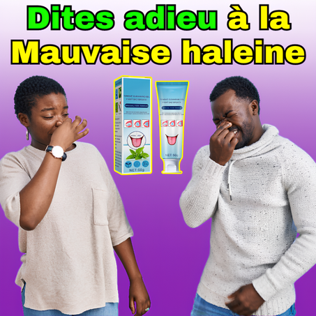 Gel Nettoyant Naturel pour l'Hygiène de la Langue avec Brosse Multifonction