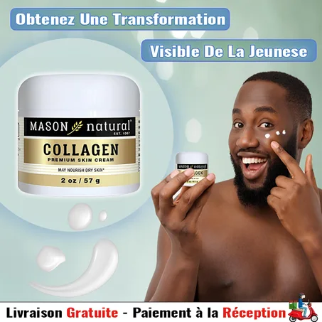 Crème au collagène anti âge pour hommes