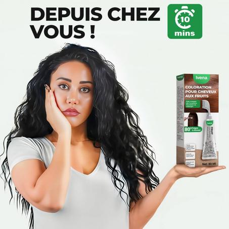 Crème pour Cheveux Gris et Blancs aux Fruits Noirs Pour Hommes et Femmes Naturelle