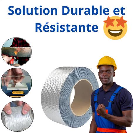 Ruban Adhésif Super Étanche Anti-Fuites en Caoutchouc Butyle 5M Multi-Réparations et Usages GB