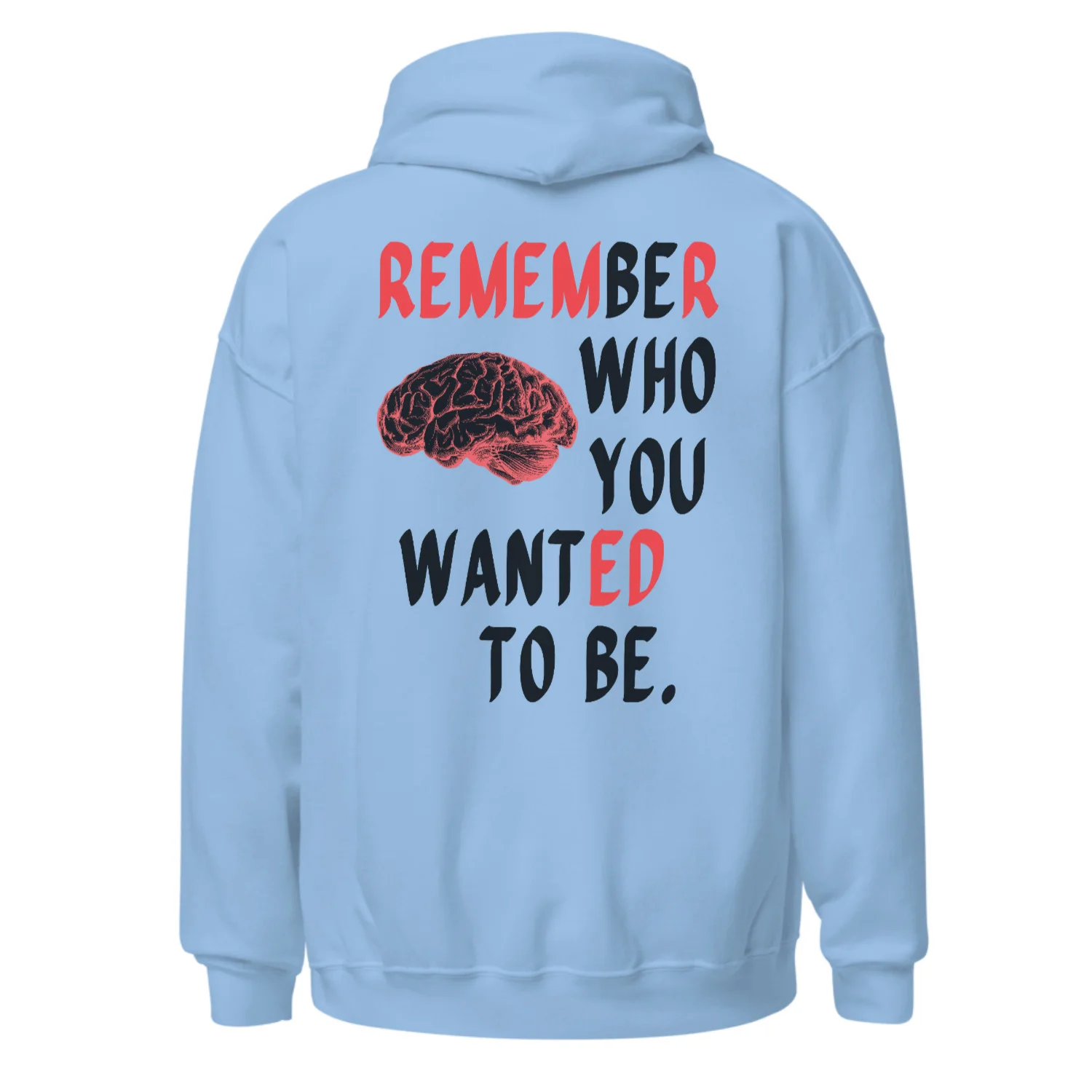 remember who you wanted to be.