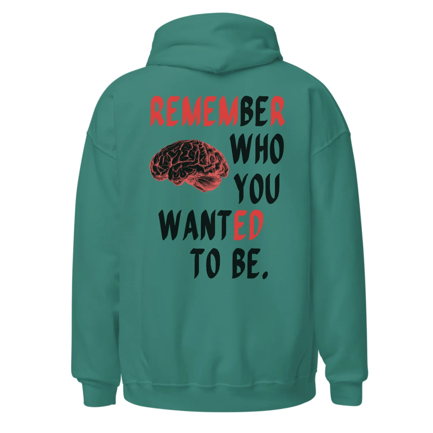 remember who you wanted to be.