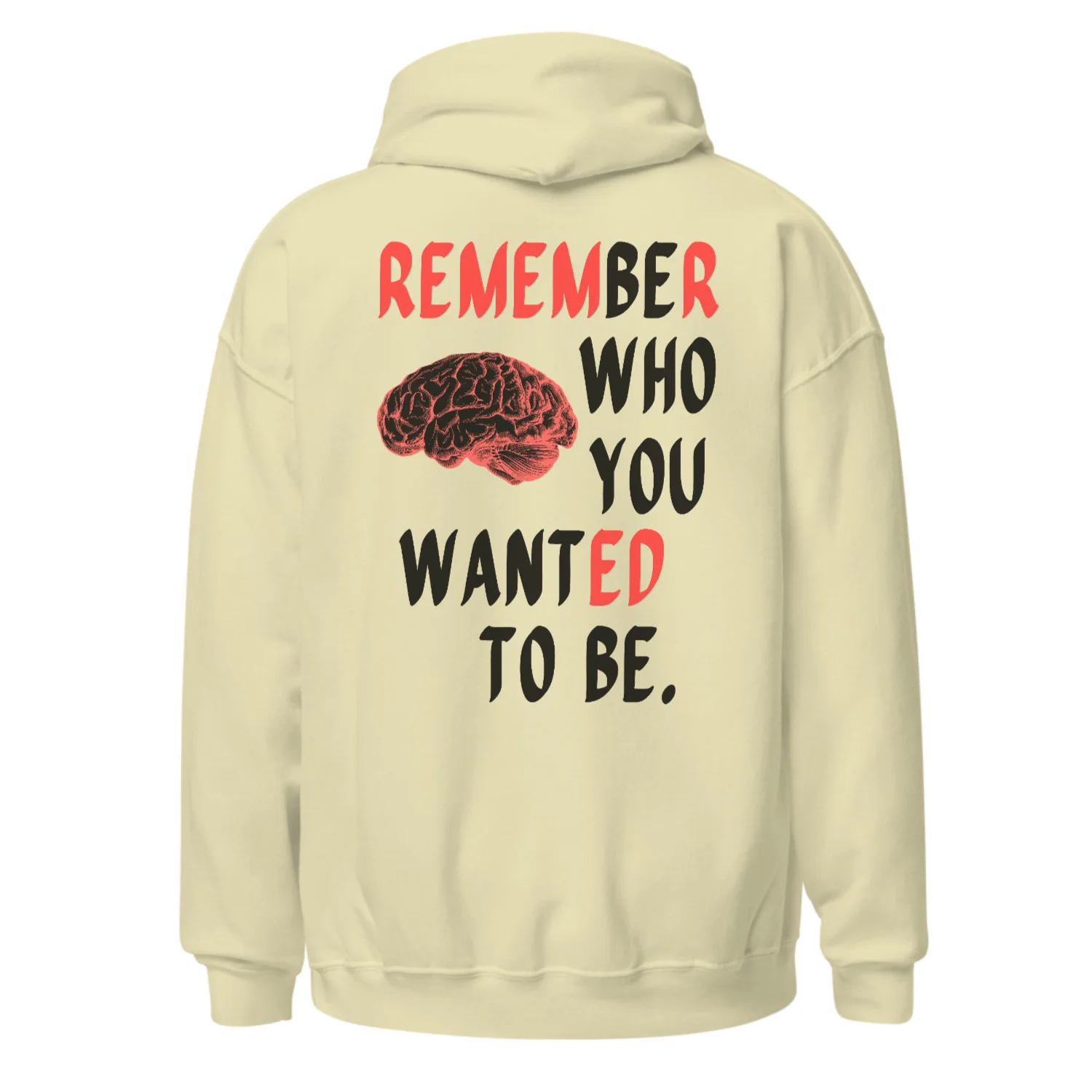 remember who you wanted to be.