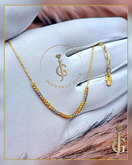 gourmette boules en or