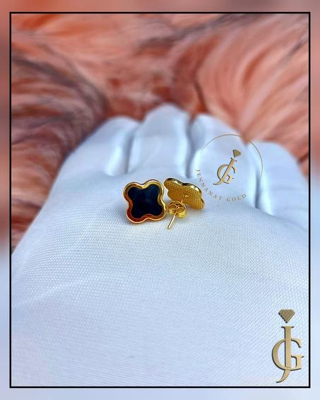 boucles doreille en or 18 kara