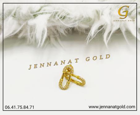 Boucles d'oreilles glowy or 18k ( BG 4549 )