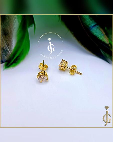 BOUCLES DOREILLE EN OR 18 CARATS