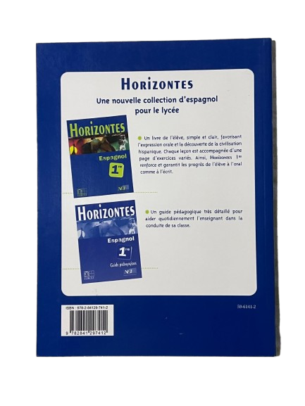 Horizontes Espagnol 1re