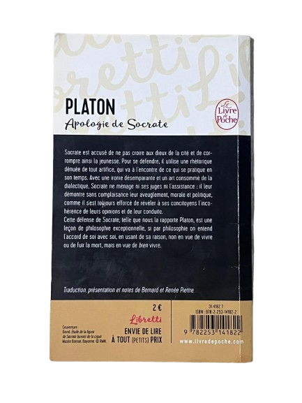 Apologie de Socrate - Platon