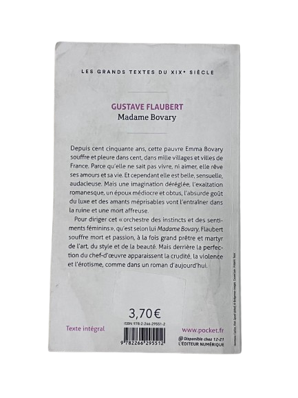 Madame Bovary – Gustave Flaubert
