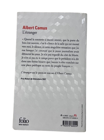 L’Étranger – Albert Camus