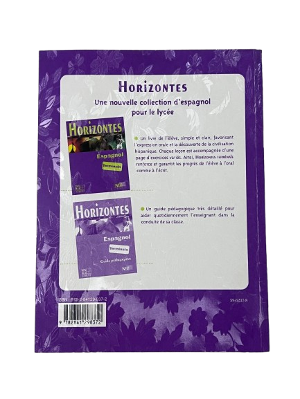Horizontes Espagnol Terminale
