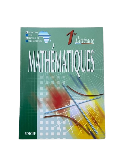 Mathématiques 1ʳᵉ Littéraire