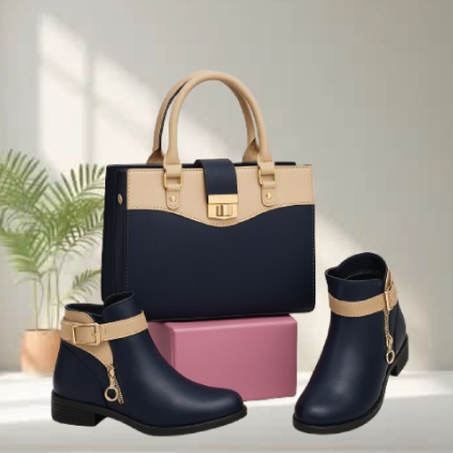 باك نسائي مكون من حقيبة راقية مع بودز بجميع المقاسات 2026