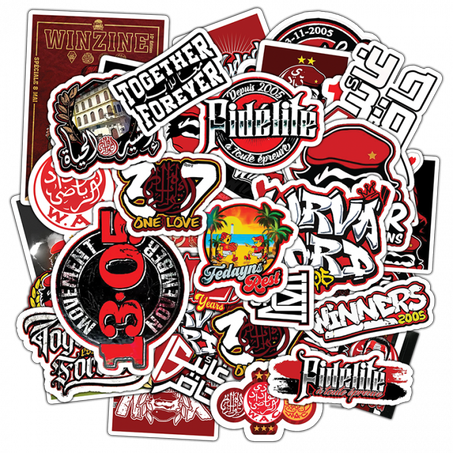 Winners Stickers Pack 60 pièce