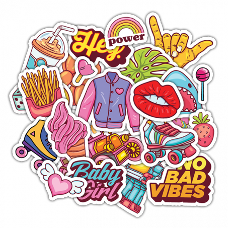 Cute Girls Stickers