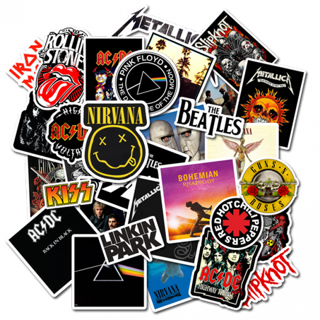 Rock/Metal Bands Sticker