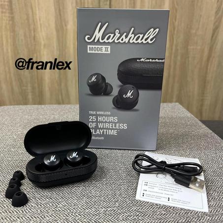 Écouteurs Marshall - Excellente autonomie  - Résistant à l’eau - Basses puissantes - Appels clairs - Garantie et facture