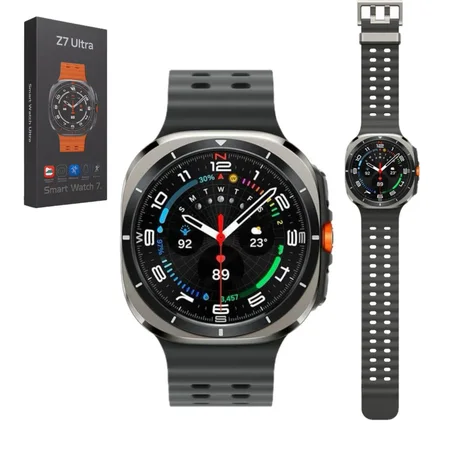 Montre connectée Z7 ULTRA - Deux bracelets – Suivi du rythme cardiaque - Plusieurs modes sports - Résistante à l’eau – Garantie + facture