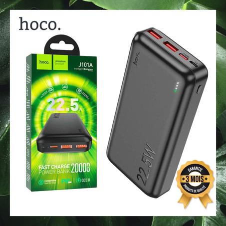 Powerbank hoco j101A / 20000mAh (Charge rapide)