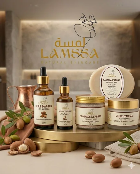 لمسة: زيت الأركان المغربي البكر الممتاز - 100% طبيعي