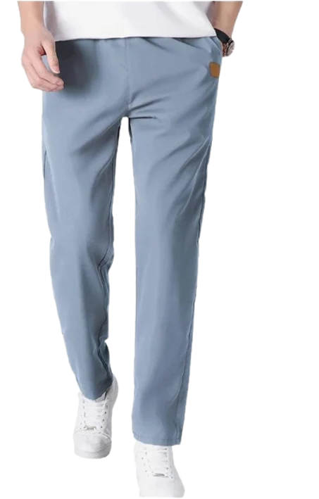 بنطلون كاجوال بقصة مستقيمة للرجال من اتش زد تي سي واي اكس