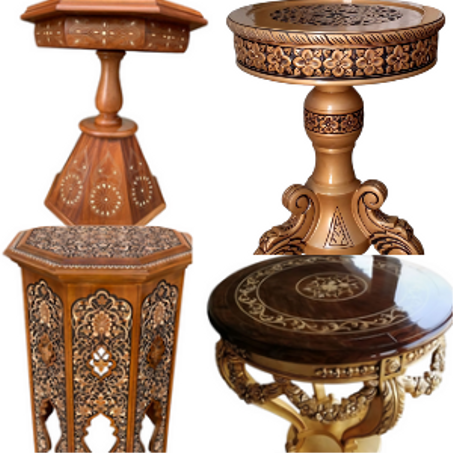 طاولات جانبية ,,, سلوندرية,,,,,لي صالون مغربي