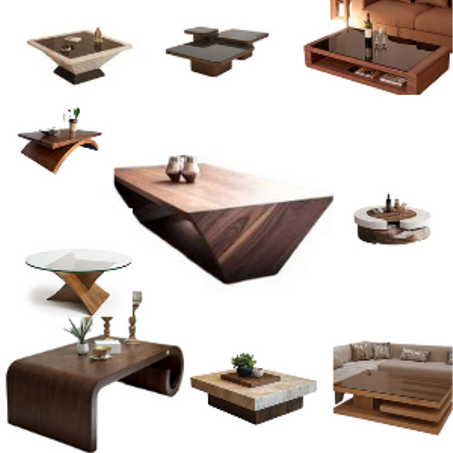 * طاولات قهوة شرقية فاخرة.