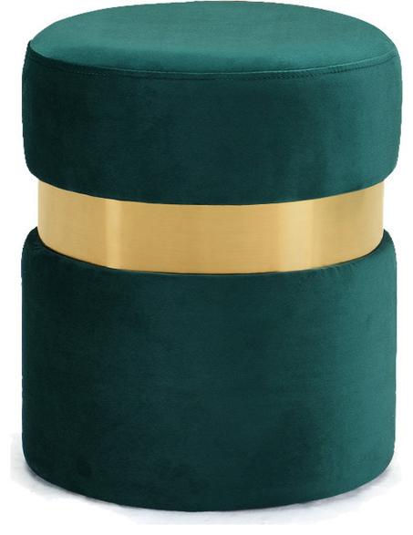 مسند قدم/مقعد مبطن من المخمل ؛